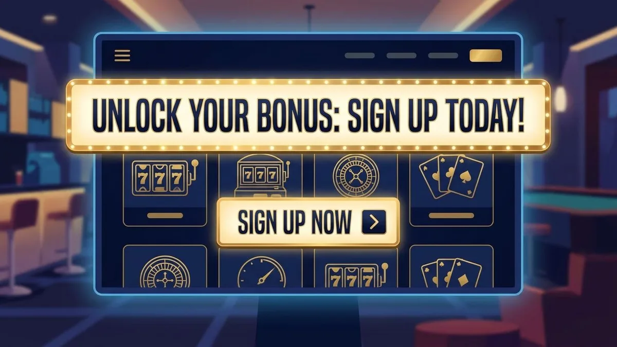 Registrazione con bonus